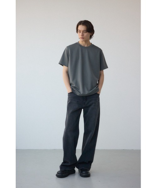 AZUL by moussy(アズールバイマウジー)の「ベーシックポンチ半袖Tシャツ(Tシャツ/カットソー・メンズ・ホワイト/ネイビー/ブラック/グレー・MEDIUM/LARGE)」の21枚目の写真