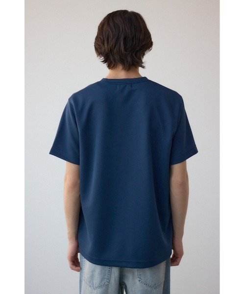 AZUL by moussy(アズールバイマウジー)の「ベーシックポンチ半袖Tシャツ(Tシャツ/カットソー・メンズ・ホワイト/ネイビー/ブラック/グレー・MEDIUM/LARGE)」の9枚目の写真