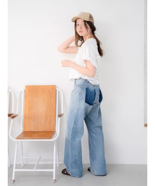 Ungrid(アングリッド)の「ワッペンデザインメッシュキャップ(キャップ・レディース・ベージュ/ネイビー/オフホワイト・FREE)」の11枚目の写真