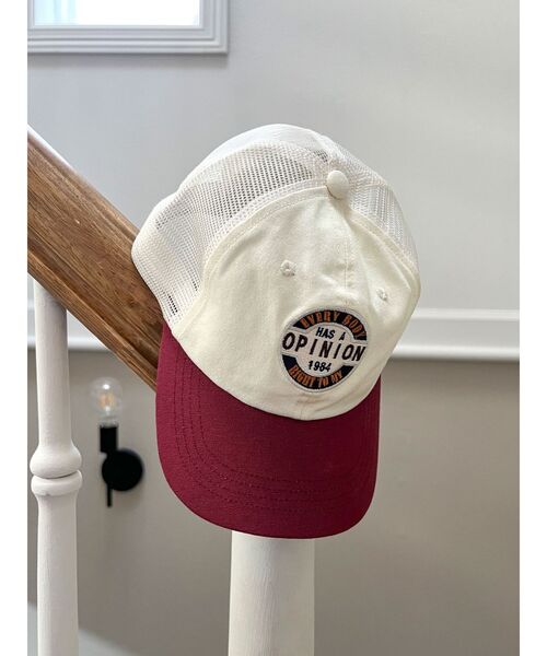 Ungrid(アングリッド)の「ワッペンデザインメッシュキャップ(キャップ・レディース・ベージュ/ネイビー/オフホワイト・FREE)」の22枚目の写真