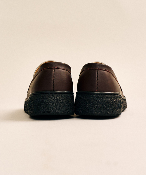 MANEBU（マネブ）の「MANEBU / マネブ 417別注 VOVO PANSOLE COMBI（ローファー・メンズ・ブラウン/ブラック・40/41/42/43）」の16枚目の写真