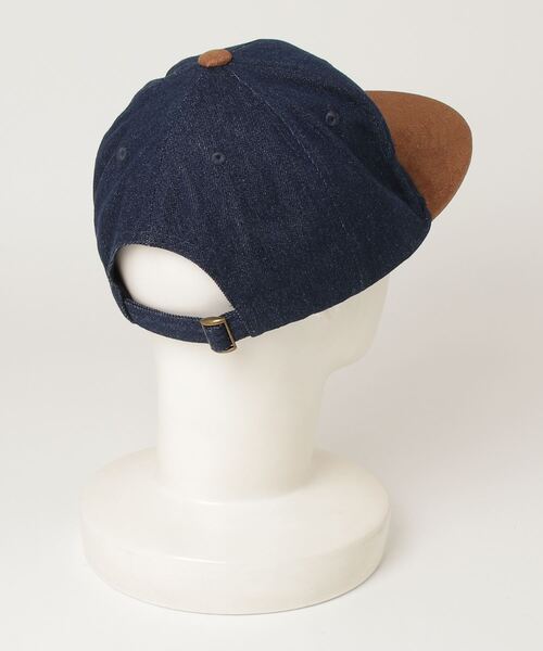 ANCHOR（アンカー）の「QUARTER GALLERY デニム＆スウェードフラットキャップ / BB（キャップ・メンズ・ブラック/ネイビー・FREE）」の15枚目の写真