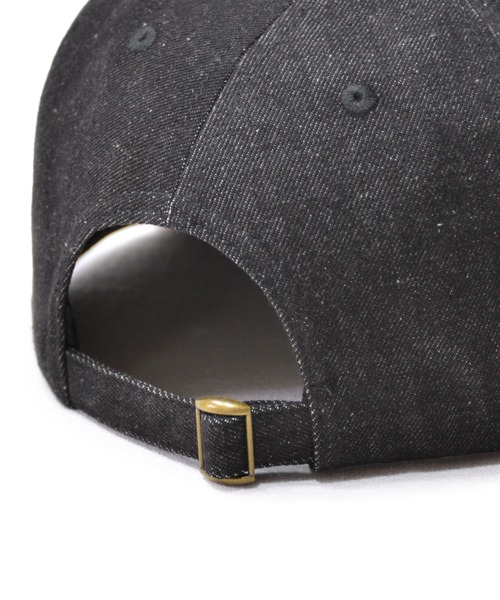 ANCHOR（アンカー）の「QUARTER GALLERY デニム＆スウェードフラットキャップ / BB（キャップ・メンズ・ブラック/ネイビー・FREE）」の7枚目の写真