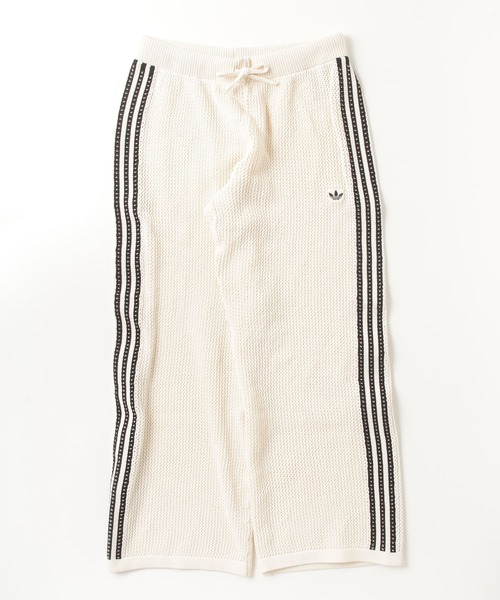 韓国 [adidas] プレミアム クロシェ ロゴ トラック パンツ セール】オリジナルス プレミアム クロシェ トラックパンツ