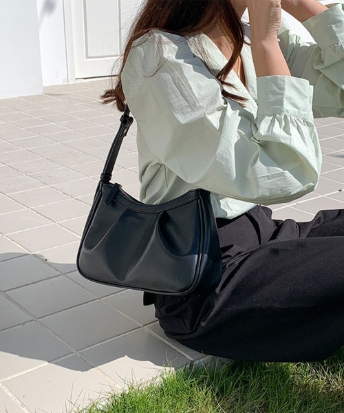Miniministore（ミニミニストア）の「ハンドバッグ レディース 肩掛け 韓国風（ハンドバッグ・レディース・ブラック/アイボリー/イエロー・FREE）」の7枚目の写真