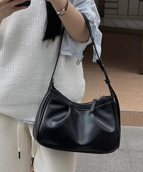 Miniministore（ミニミニストア）の「ハンドバッグ レディース 肩掛け 韓国風（ハンドバッグ・レディース・ブラック/アイボリー/イエロー・FREE）」の9枚目の写真