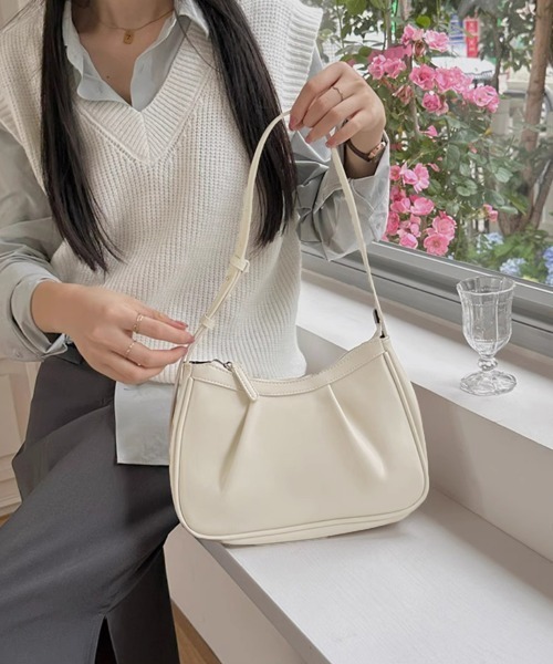 Miniministore（ミニミニストア）の「ハンドバッグ レディース 肩掛け 韓国風（ハンドバッグ・レディース・ブラック/アイボリー/イエロー・FREE）」の12枚目の写真