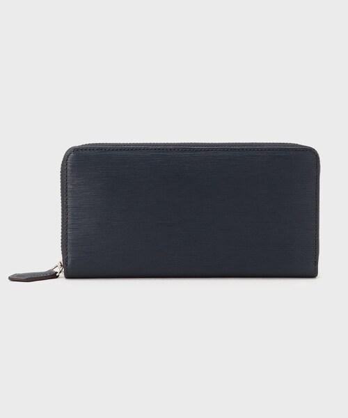 TAKEO KIKUCHI(タケオキクチ)の「【NEW レザーリップルシリーズ】ロングウォレット(財布・メンズ・ネイビー/ブラック/グリーン/チャコールグレー・00)」の4枚目の写真