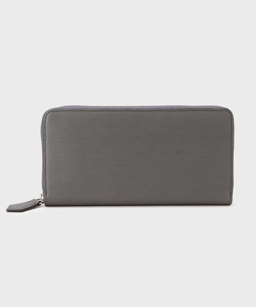 TAKEO KIKUCHI(タケオキクチ)の「【NEW レザーリップルシリーズ】ロングウォレット(財布・メンズ・ネイビー/ブラック/グリーン/チャコールグレー・00)」の2枚目の写真