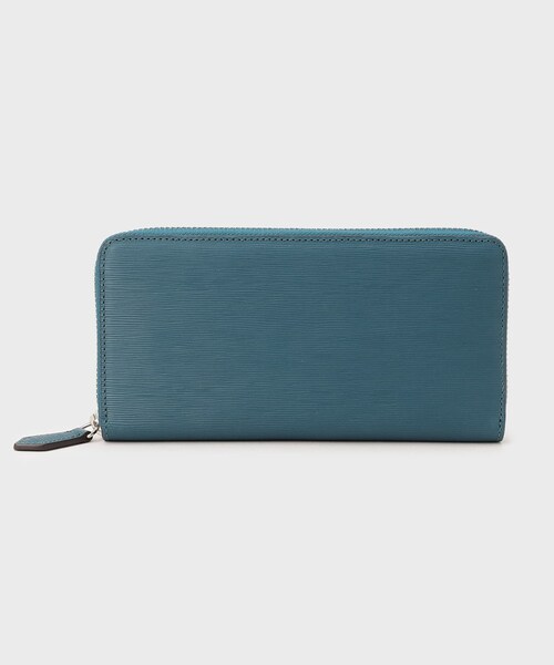 TAKEO KIKUCHI(タケオキクチ)の「【NEW レザーリップルシリーズ】ロングウォレット(財布・メンズ・ネイビー/ブラック/グリーン/チャコールグレー・00)」の3枚目の写真