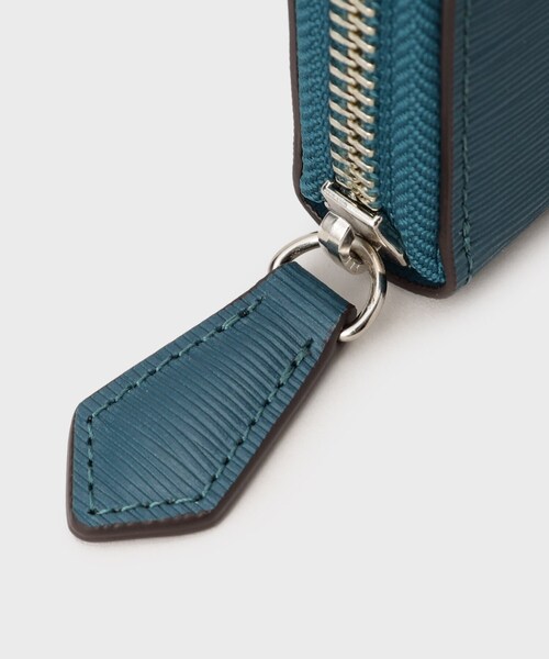 TAKEO KIKUCHI(タケオキクチ)の「【NEW レザーリップルシリーズ】ロングウォレット(財布・メンズ・ネイビー/ブラック/グリーン/チャコールグレー・00)」の19枚目の写真