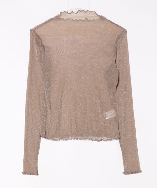 My shawty（ﾏｲｼｬｳﾃｨｰ）の「2way lame set up（パンツドレス・レディース・ブルーグレー/ブラック/キャメル・MEDIUM/SMALL）」の21枚目の写真