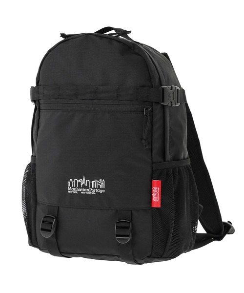 Manhattan Portage(マンハッタンポーテージ)の「EDGE PACKER ACTION BAG JR(バックパック/リュック・メンズ・ブラック・MEDIUM)」の1枚目の写真