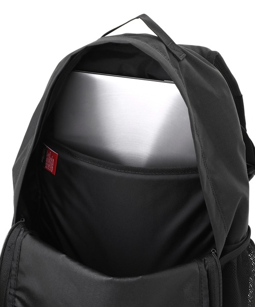Manhattan Portage(マンハッタンポーテージ)の「EDGE PACKER ACTION BAG JR(バックパック/リュック・メンズ・ブラック・MEDIUM)」の6枚目の写真