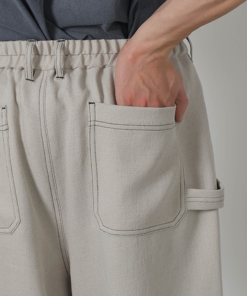 LAKOLE（ラコレ）の「ブッチャーワークパンツ / 321397（その他パンツ・メンズ・アイボリー/ブラック/カーキ・MEDIUM/LARGE）」の4枚目の写真