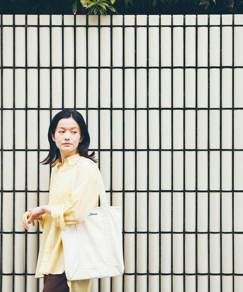 L.L.Bean（エルエルビーン）の「【L.L.Bean/エル・エル・ビーン】 record tote bag for bonjor records exclusive "Off White"（トートバッグ・メンズ・キナリ・FREE）」の12枚目の写真