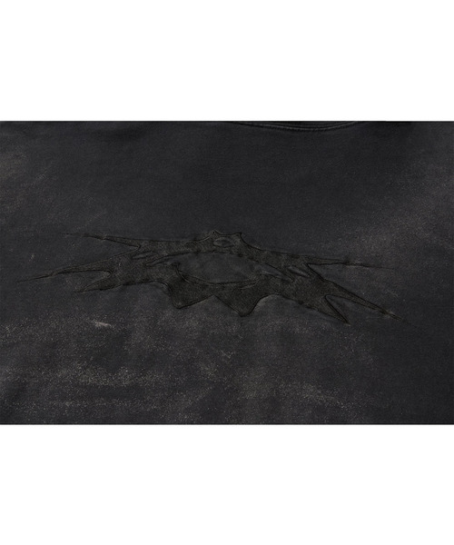 LIBERE(リベーレ)の「LIBERE リベーレ / LOGO STRING HOODIE クロップドレングスビッグシルエットパーカー / 251247(パーカー・メンズ・ブラック・LARGE/MEDIUM/SMALL)」の7枚目の写真
