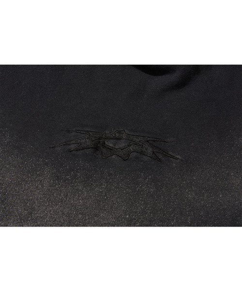 LIBERE(リベーレ)の「LIBERE リベーレ / LOGO STRING HOODIE クロップドレングスビッグシルエットパーカー / 251247(パーカー・メンズ・ブラック・LARGE/MEDIUM/SMALL)」の3枚目の写真