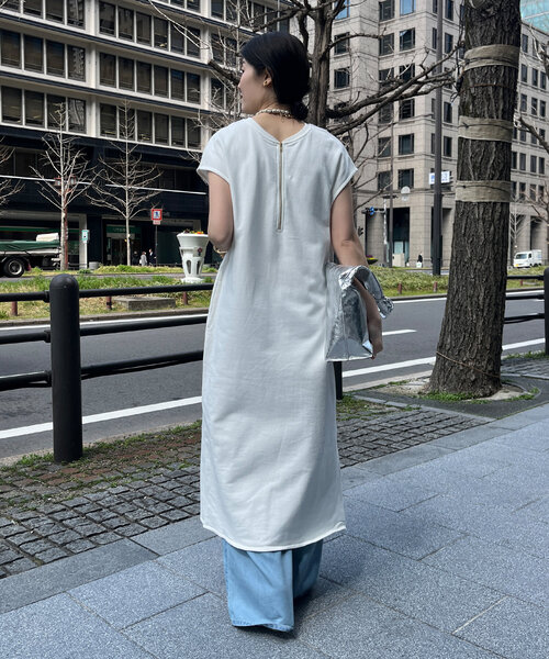 高速配送 SAKURA×こっち企画】前後2WAYジップワンピース（ワンピース ワンピース