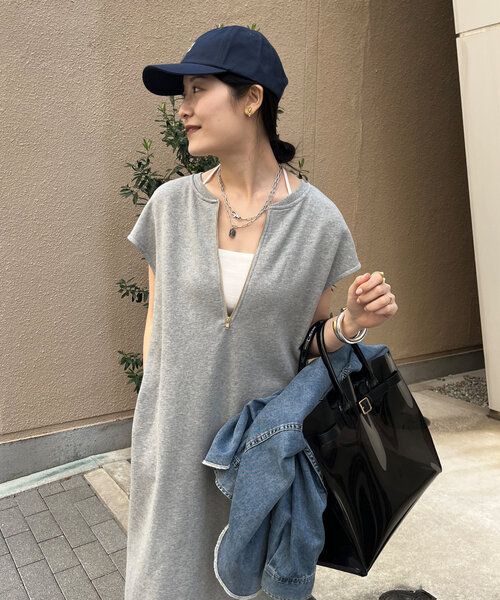 SAKURA×こっち企画】前後2WAYジップワンピース（ワンピース