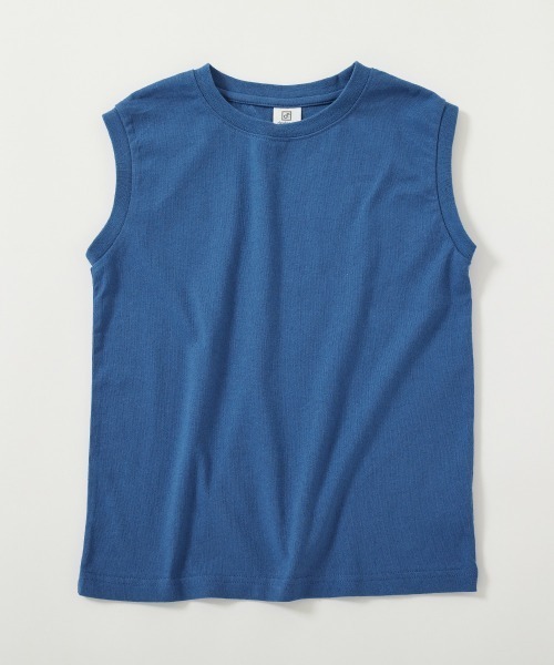 devirock（デビロック）の「綿100％ デビラボ BIGシルエット プリントタンクトップ（タンクトップ・キッズ・グリーン系1/ブラック系2/ブラック系4/ブラック系5/グレー系2/イエロー系1/ブルー系1/ブラック系1/グレー系1/ブラック系3・100cm/110cm/120cm/130cm/140cm/150cm/160cm）」の19枚目の写真