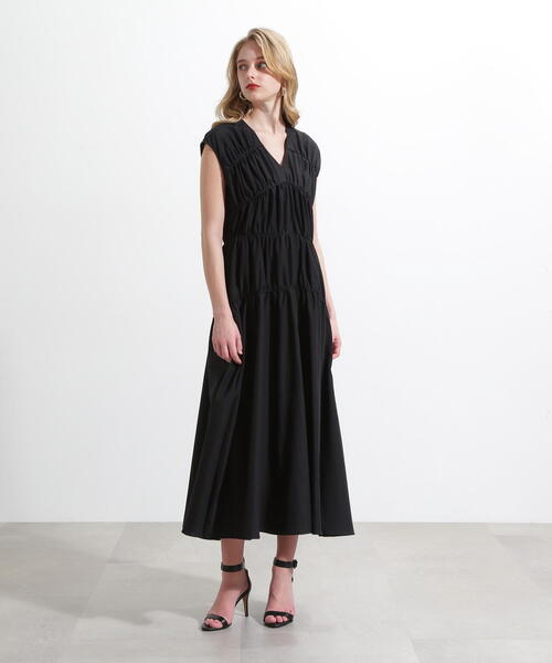 PINKY&DIANNE（ピンキーアンドダイアン）の「◆シャーリングフレアワンピース（ワンピース・レディース・レッド/ブラック・36/38）」の11枚目の写真