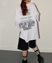 ビックシルエット半袖Tシャツ 綿100%