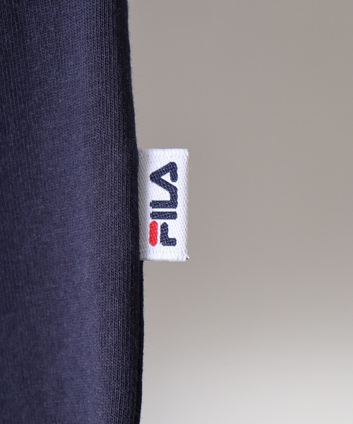 FILA(フィラ)の「FILA T-SHIRTS コットン ロゴTシャツ(Tシャツ/カットソー・メンズ・レッド/ネイビー・LL/M/L)」の7枚目の写真
