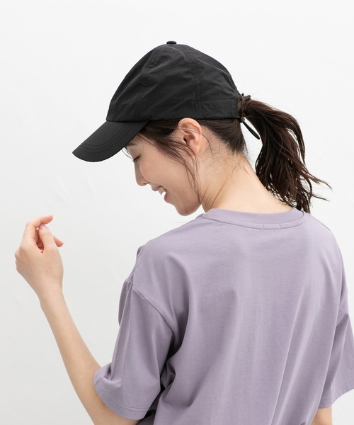 【関税込み】KNWLS ブラウン Ghost トップス 撥水加工・UVカット】ドロストキャップ(キャップ)|Honeys