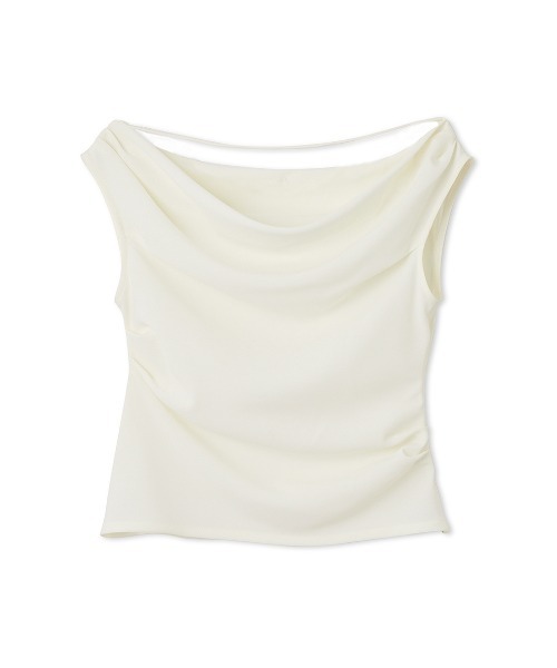 フレイアイディー　アシメドレープブラウス／ウォッシャブル・防シワ FRAY I.D（フレイアイディー）の「アシメドレープブラウス