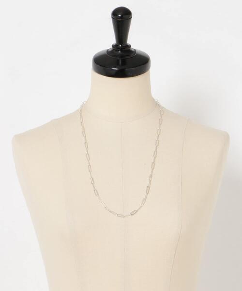 URBAN RESEARCH（アーバンリサーチ）の「decor『デコール』　Hoopchain Necklace（ネックレス・レディース・シルバー・-）」の6枚目の写真