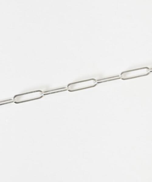URBAN RESEARCH（アーバンリサーチ）の「decor『デコール』　Hoopchain Necklace（ネックレス・レディース・シルバー・-）」の7枚目の写真