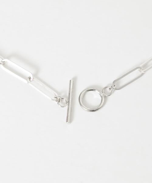 URBAN RESEARCH（アーバンリサーチ）の「decor『デコール』　Hoopchain Necklace（ネックレス・レディース・シルバー・-）」の8枚目の写真