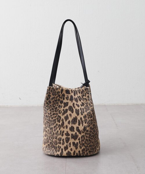 Whim Gazette(ウィムガゼット)の「【NOVIA】別注Straw LEO TOTE(トートバッグ・レディース・ブラウン・FREE)」の5枚目の写真