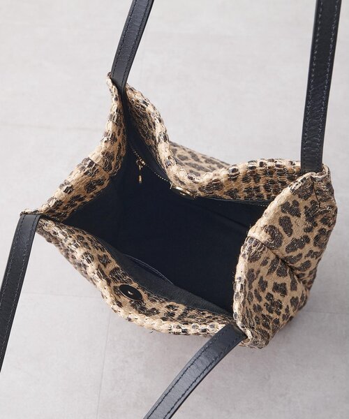 Whim Gazette(ウィムガゼット)の「【NOVIA】別注Straw LEO TOTE(トートバッグ・レディース・ブラウン・FREE)」の7枚目の写真