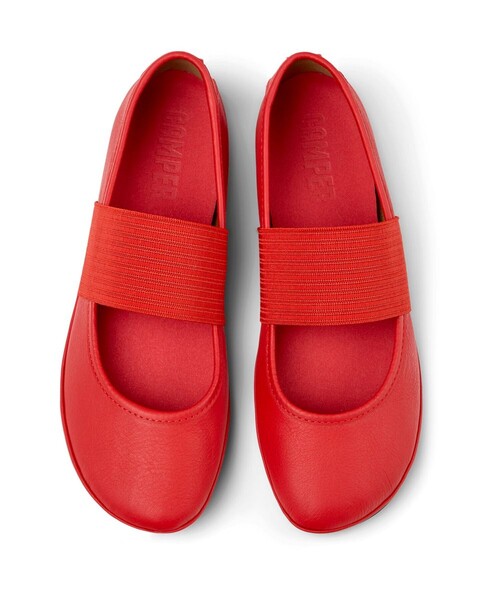 CAMPER（カンペール）の「[カンペール] RIGHT NINA / フラットシューズ（バレエシューズ・レディース・レッド・23.5cm/23.0cm/24.0cm/22.5cm/25.0cm/25.5cm）」の3枚目の写真