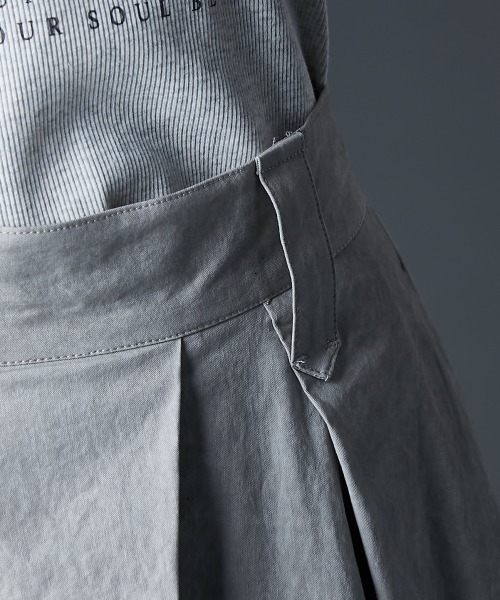 GEVS.（ジェイヴィス）の「タックマキシスカート＜大きいサイズ有＞GEVS.（スカート・レディース・グレイッシュベージュ/グレー・M/L/LL/3L/4L/5L）」の14枚目の写真