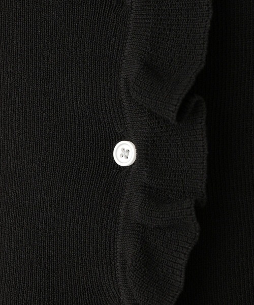 セール】フリルデザインニット（半袖） 452799（ニット/セーター