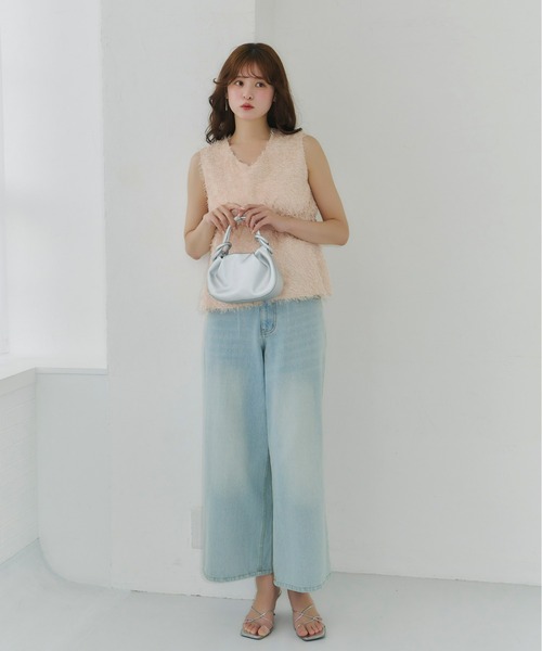 Olu.(オルドット)の「シャギーリボントップス(その他トップス・レディース・ベビーピンク/ホワイト/ベージュ・FREE)」の21枚目の写真