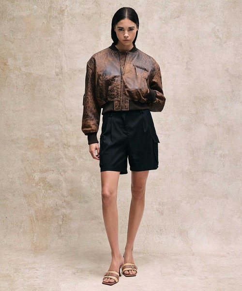 台湾 CHARLES&KEITH Whitney レザー＆ラフィアバックル ミュール CHARLES ＆ KEITH サンダル Whitney ホイットニー ラフィア