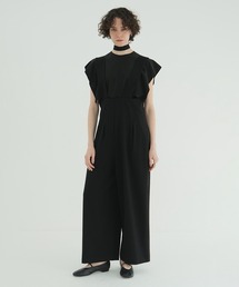 HIGH WAIST SUSPENDER PANTS