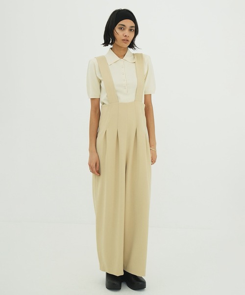 な*ぁ様 新品未使用 値札付CLANE SUSPENDER WIDE PANTS な*ぁ様 新品未使用 値札付CLANE SUSPENDER WIDE PANTS - メルカリ