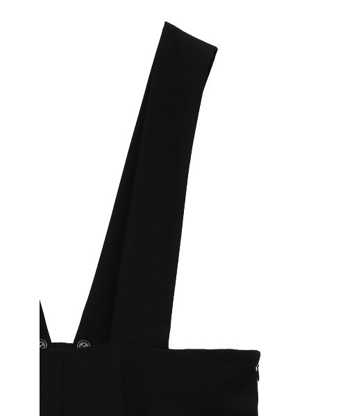 HIGH WAIST SUSPENDER PANTS