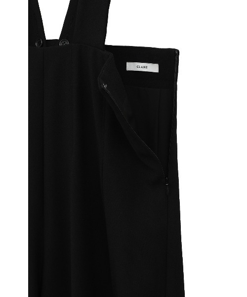 CLANE クラネ “HIGH WAIST SUSPENDER PANTS” HIGH WAIST SUSPENDER PANTS｜SKIRT/PANTS(スカート/パンツ