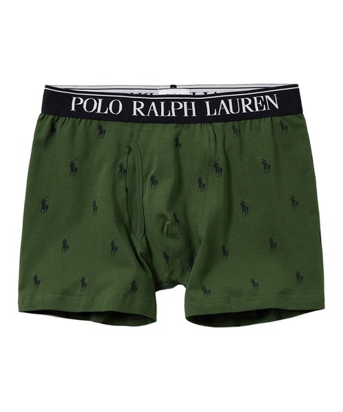新品未使用✨POLO RALPH LAUREN ラルフローレン プリントパンツ ポロ ベア プリント ブリーフ ボクサーパンツ ネイビー｜ポロ ラルフ