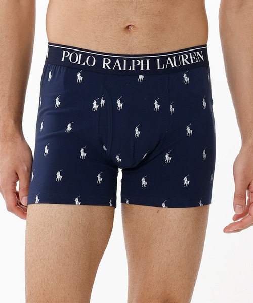 新品未使用✨POLO RALPH LAUREN ラルフローレン プリントパンツ POLO RALPH LAUREN/ポロラルフローレン/Bear Embroidery Boxer Brief