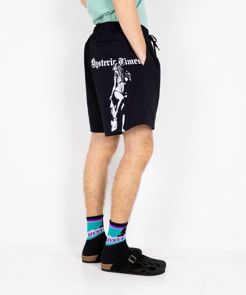 HYSTERIC GLAMOUR（ヒステリックグラマー）の「HYSTERIC TIMES ショーツ（その他パンツ・メンズ・ブラック/カーキ・MEDIUM/SMALL/LARGE）」の4枚目の写真