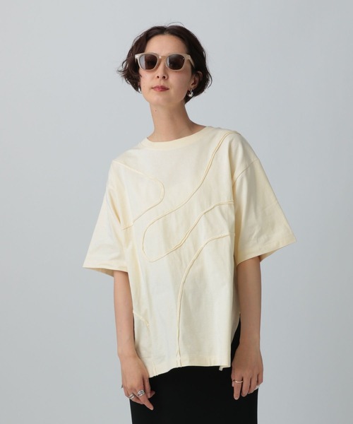 MMMEEEページ リピート割対応 セール】カーブデザインTシャツ 327853（Tシャツ/カットソー）｜LEPSIM