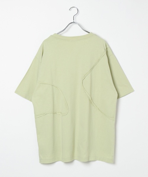 LEPSIM(レプシィム)の「カーブデザインTシャツ 327853(Tシャツ/カットソー・レディース・アイボリー/チャコールグレー/ライトグリーン・FREE)」の16枚目の写真