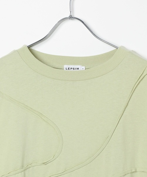 セール】カーブデザインTシャツ 327853（Tシャツ/カットソー）｜LEPSIM